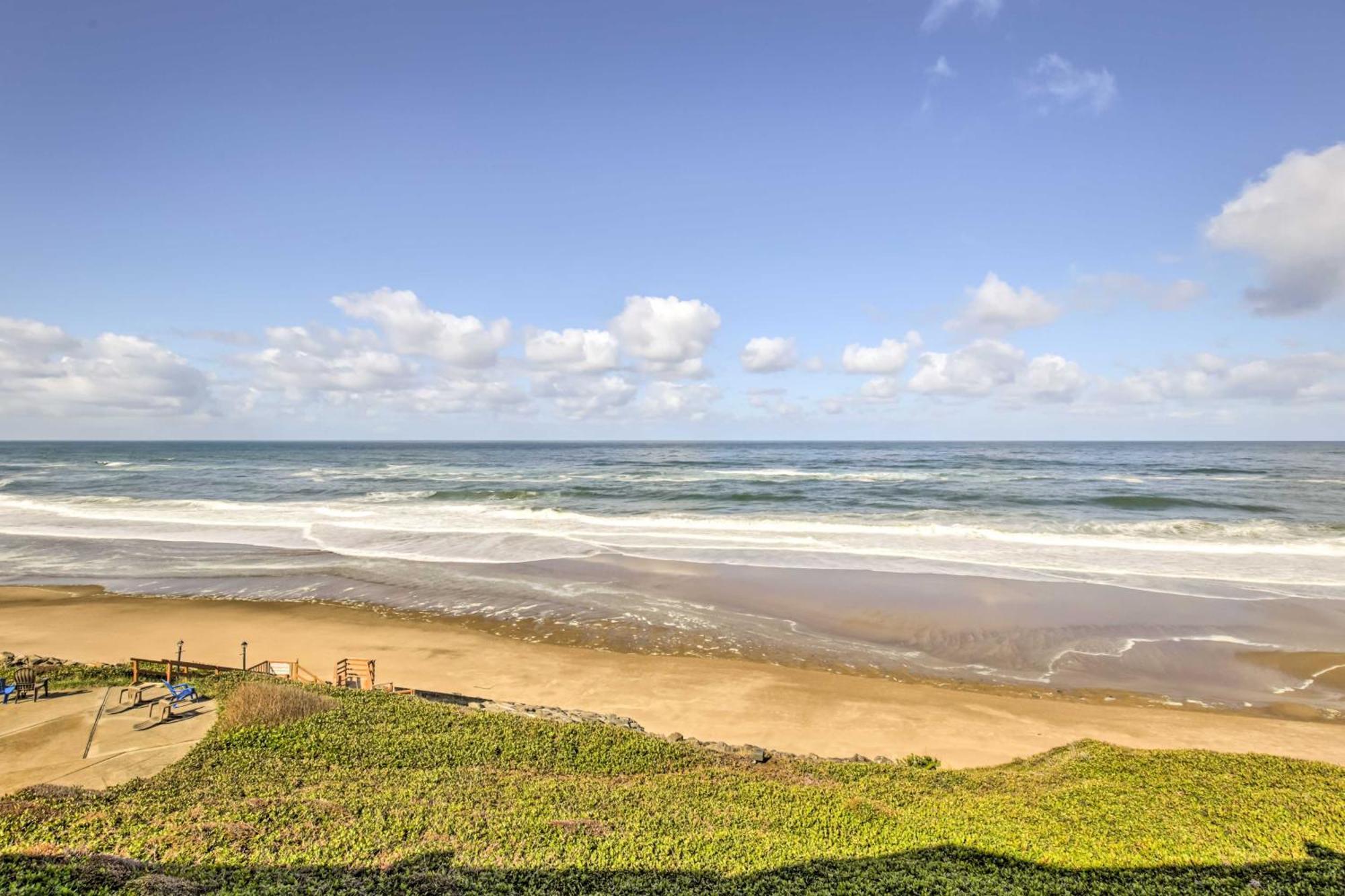 Beachfront Lincoln City Condo-Patio And Pool Access! エクステリア 写真